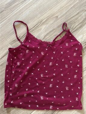 Spaghetti strap tank top